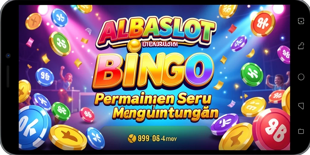 Tampilan menarik gameplay Bingo di ALBASLOT.