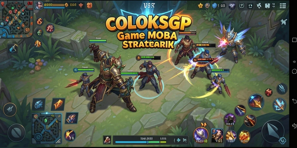 Gameplay COLOKSGP menampilkan aksi seru dan strategi tim.