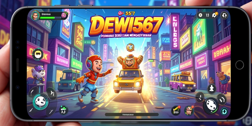 Tampilan menarik gameplay DEWI567 yang penuh aksi Arcade.