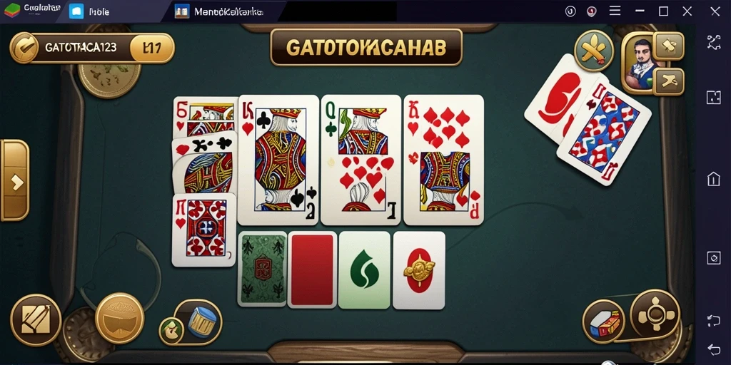 Gameplay seru GATOTKACA123 dengan visual menarik.