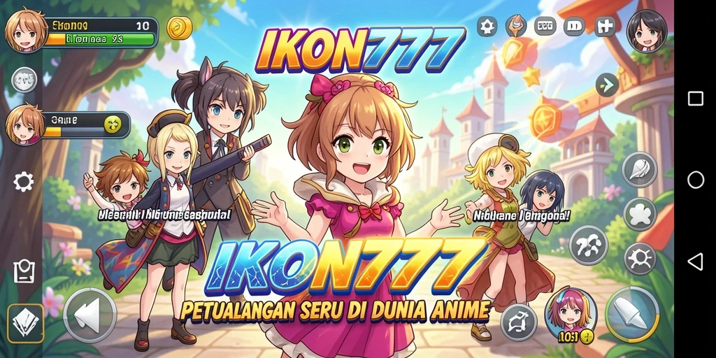 Screenshot IKON777 menampilkan aksi seru di dalam dunia anime.