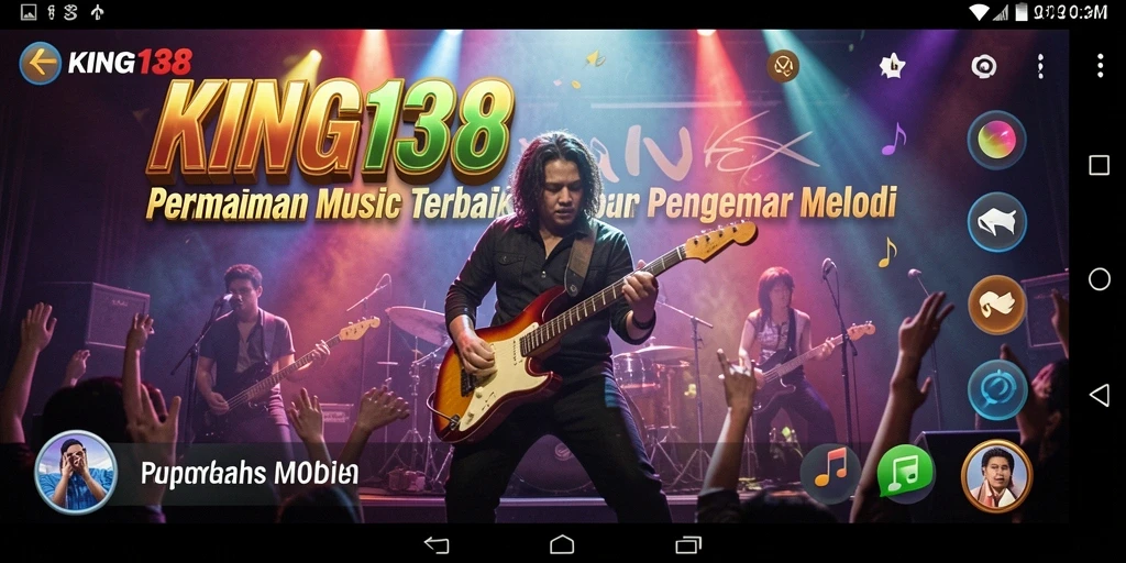 Tampilan gameplay <strong>KING138</strong> yang interaktif dan penuh energi.