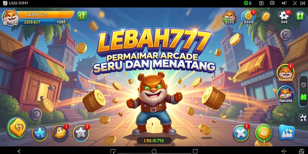 Tampilan gameplay seru dari LEBAH777 yang penuh tantangan.