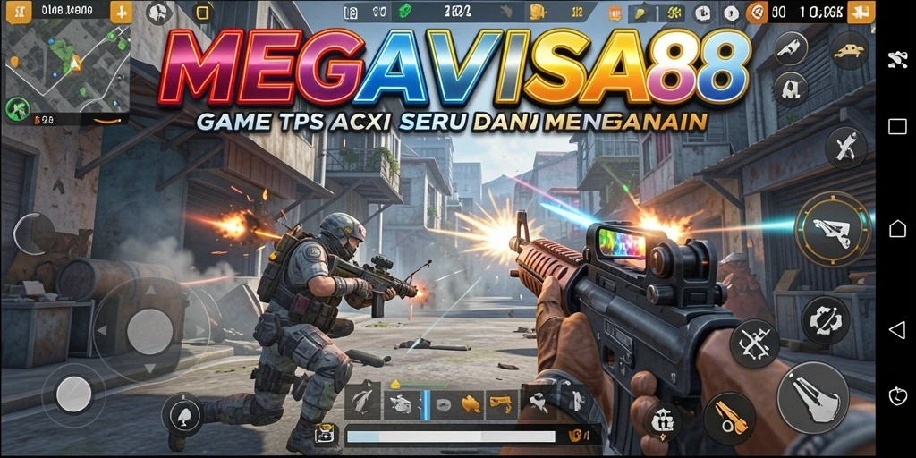 Screenshot gameplay MEGAVISA88 yang penuh aksi.