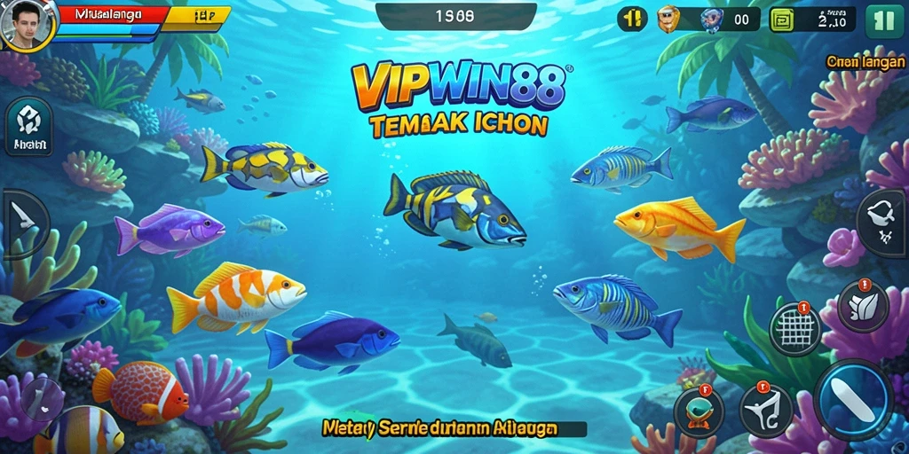 Screenshot gameplay Tembak Ikan yang seru di VIPWIN88.